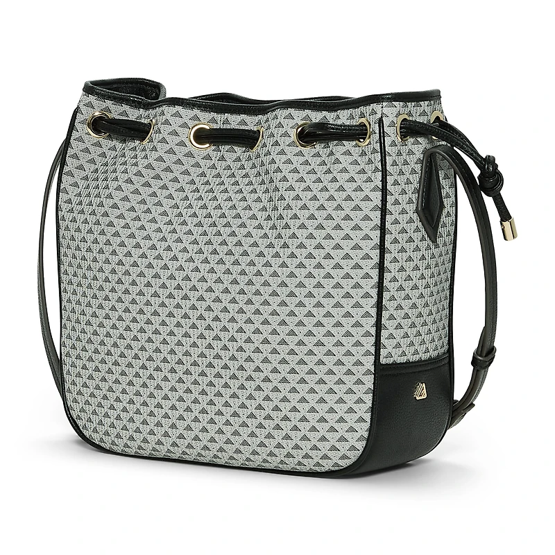 Liz Claiborne Aria Drawstring Bucket Bag
