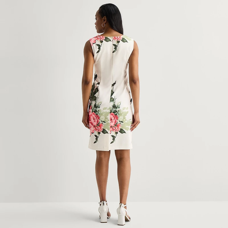 Maya Brooke Womens Abstract Jacket Dress