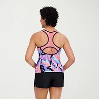 ZeroXposur Womens Built Bra Tankini Swimsuit Top