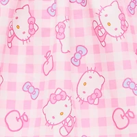 Toddler Girls Short Sleeve Ruffled Hello Kitty A-Line Dress