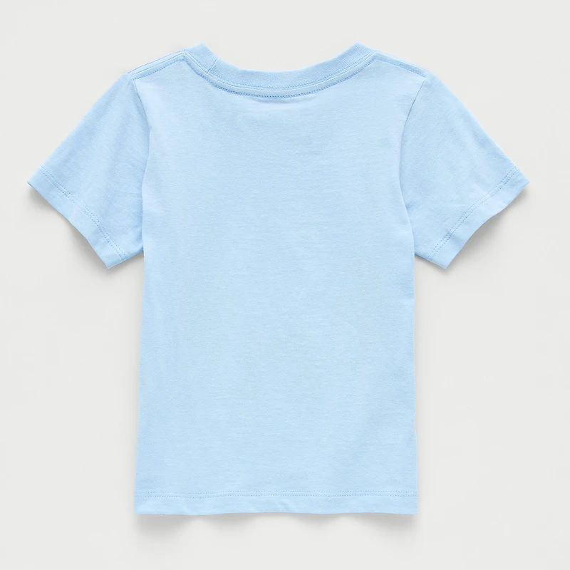 Toddler Girls Crew Neck Short Sleeve Regular Fit Bluey Graphic T-Shirt