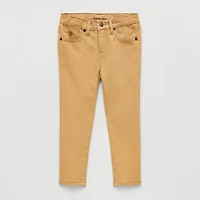 U.S. Polo Assn. Toddler Boys Straight Regular Fit Flat Front Pant