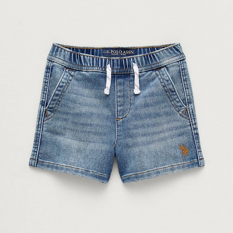 U.S. Polo Assn. Toddler Boys Pull-On Short