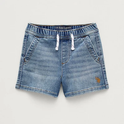 U.S. Polo Assn. Toddler Boys Pull-On Short