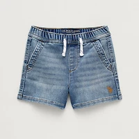 U.S. Polo Assn. Toddler Boys Pull-On Short
