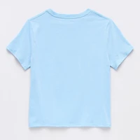 Disney Collection Girls Crew Neck Short Sleeve Regular Fit Graphic T-Shirt
