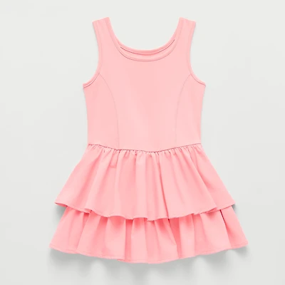 Xersion Little & Big Kid Girls Tennis Dress