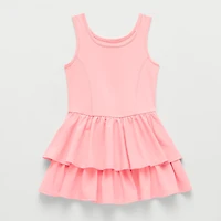 Xersion Little & Big Kid Girls Tennis Dress