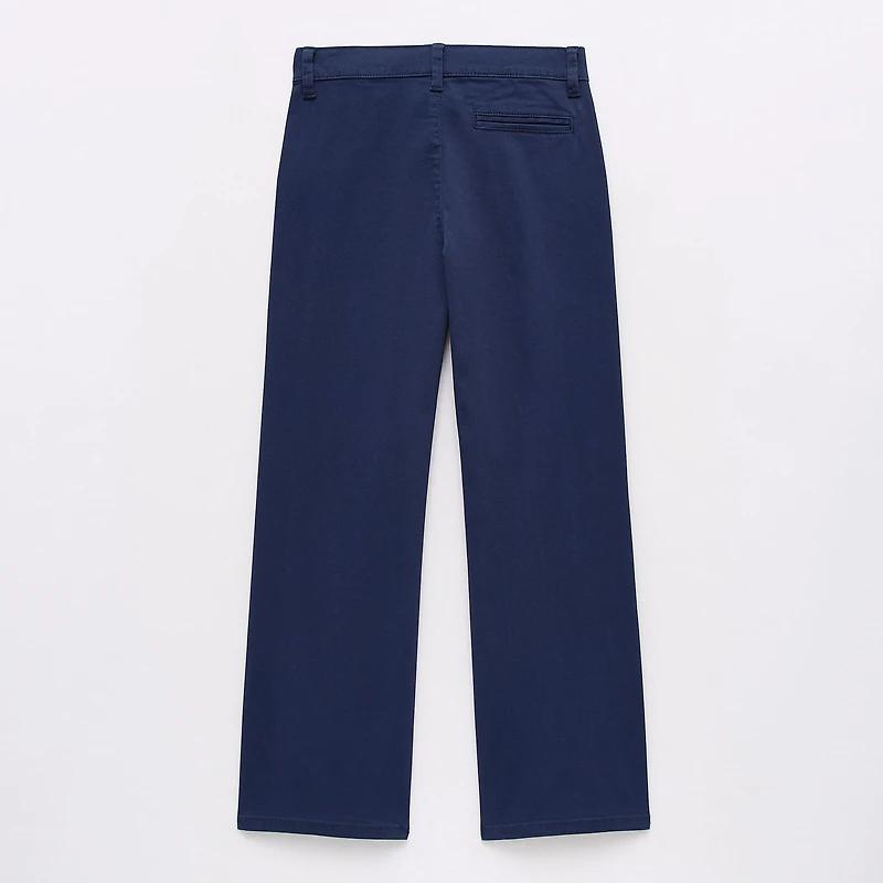 Thereabouts Little & Big Kid Girls Wide Leg Regular Fit Flat Front Pant