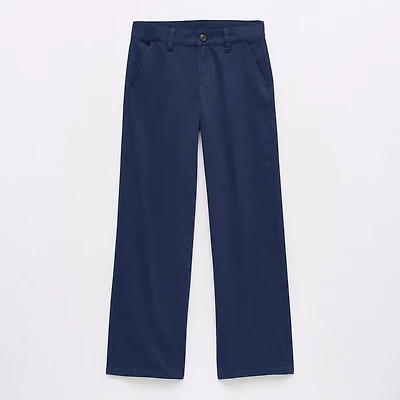 Thereabouts Little & Big Kid Girls Wide Leg Regular Fit Flat Front Pant