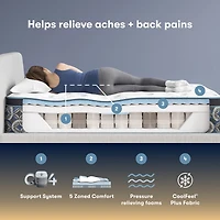 The Serta Perfect Sleeper Autumndale 15" Plush Pillow Top - Mattress + Box Spring