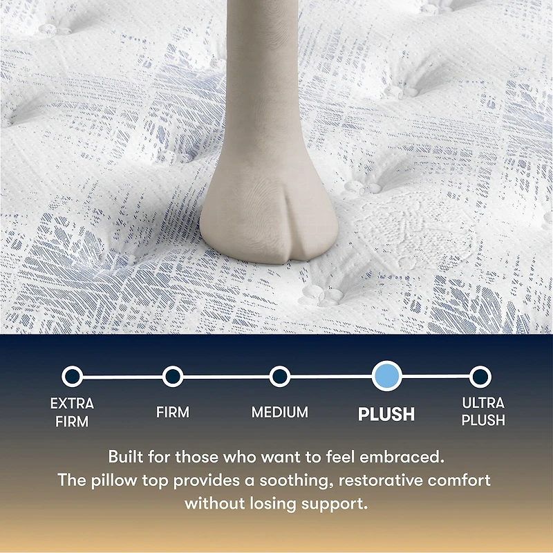 The Serta Perfect Sleeper Autumndale 15" Plush Pillow Top - Mattress + Box Spring