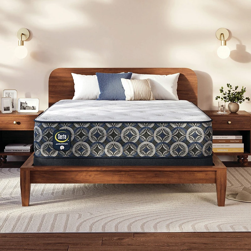 The Serta Perfect Sleeper Mondale 13" Medium Tight Top - Mattress + Adjustable Base