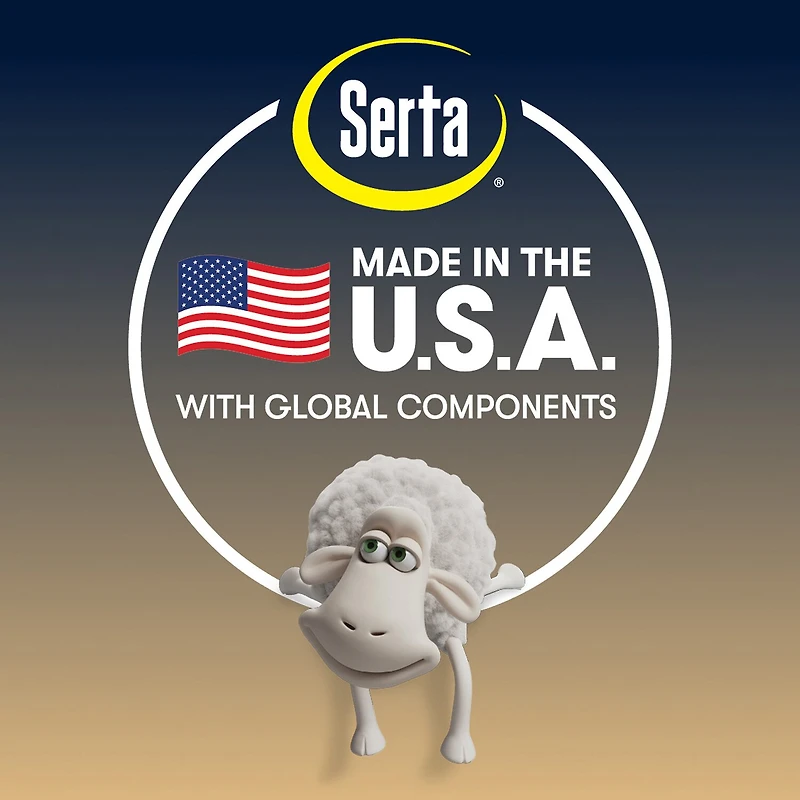The Serta Perfect Sleeper Mondale 13" Medium Tight Top - Mattress + Adjustable Base