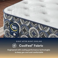 The Serta Perfect Sleeper Mondale 13.5" Plush Tight Top - Mattress + Adjustable Base