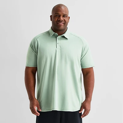 Xersion Big and Tall Mens Short Sleeve Polo Shirt