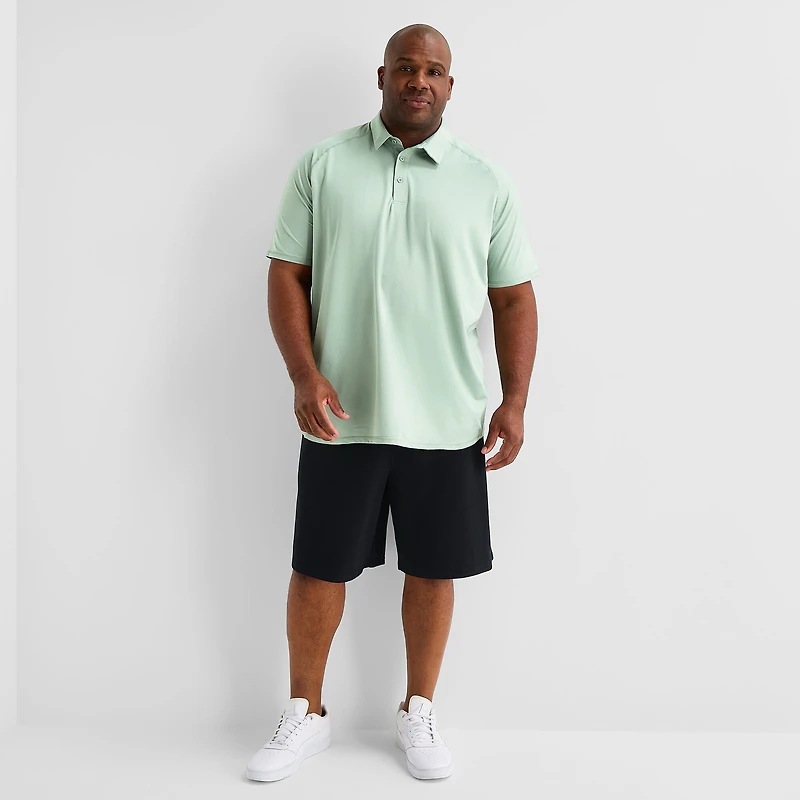 Xersion Big and Tall Mens Short Sleeve Polo Shirt