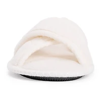 Muk Luks Ada Crossband Womens Memory Foam Slip-On Slippers