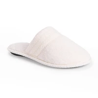 Muk Luks Cathy Scuff Womens Memory Foam Slip-On Slippers