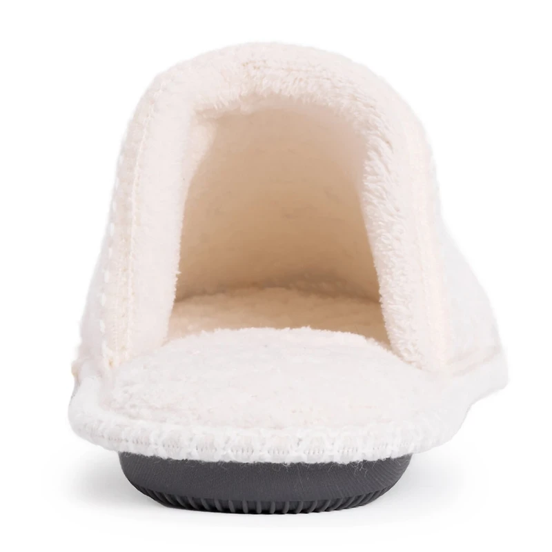 Muk Luks Cathy Scuff Womens Memory Foam Slip-On Slippers