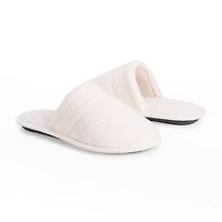 Muk Luks Cathy Scuff Womens Memory Foam Slip-On Slippers