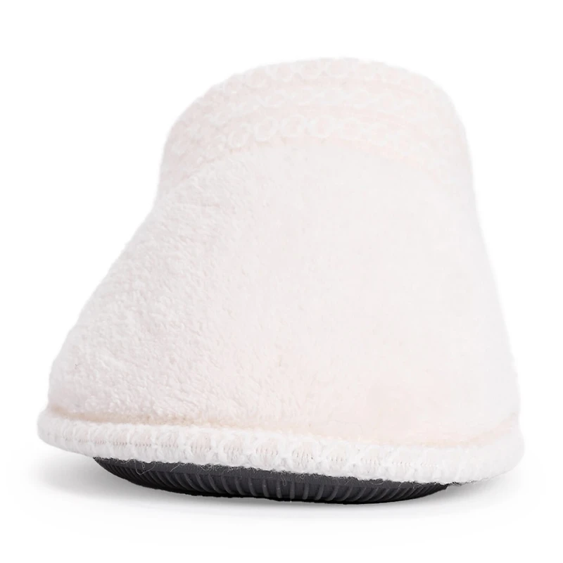 Muk Luks Cathy Scuff Womens Memory Foam Slip-On Slippers