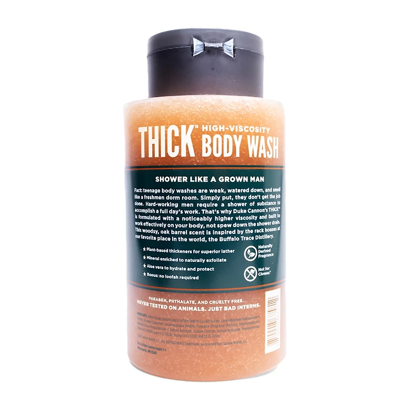 Duke Cannon Thick Liquid Buffalo Trace Bourbon Body Wash