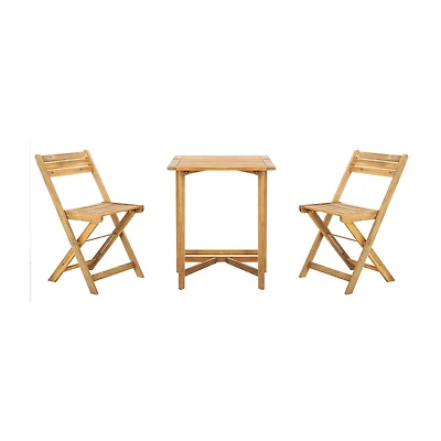 Safavieh Gallo Patio Collection 3-pc. Bistro Set Folding