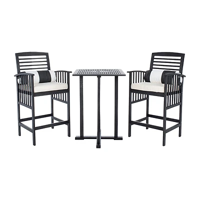 Safavieh Pate Patio Collection 3-pc. Bistro Set Folding