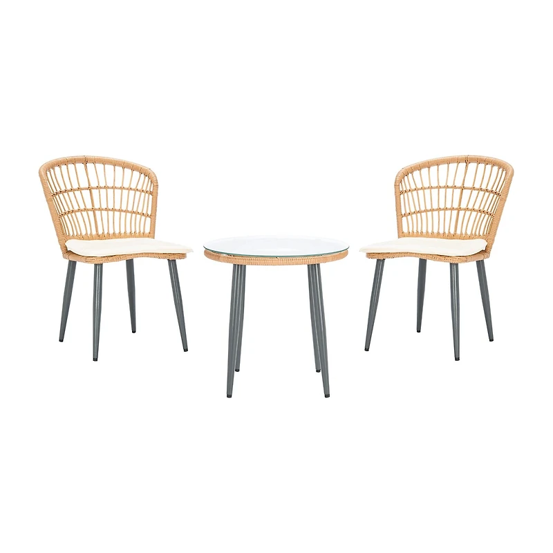 Prenza 3-pc. Patio Table and Chair Set