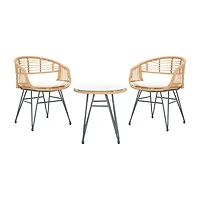 Safavieh Ferla Patio Collection 3-pc. Bistro Set