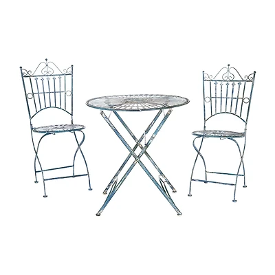 Safavieh Belen Patio Collection 3-pc. Bistro Set Folding