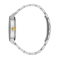 Bulova Futuro Mens Two Tone Stainless Steel Bracelet Watch 98c123