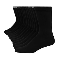Hanes® Men's Ultimate Soft & Durable12-Pack Crew Socks