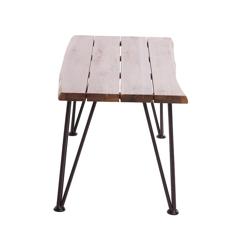 Zion Weather Resistant Iron Coffee Table