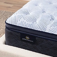 Serta Perfect Sleeper Blue Lagoon Nights 14.5" Plush Pillow Top - Mattress + Box Spring