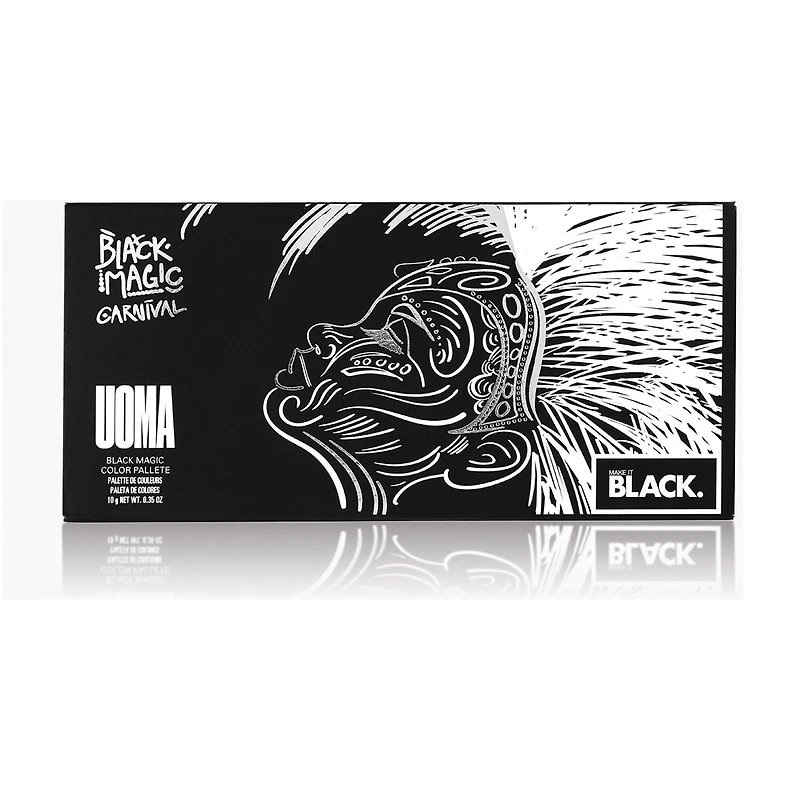 UOMA Beauty Black Magic Make It Black - Freedom Palette