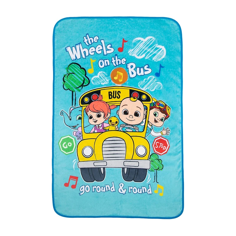 Nojo Toddler Musical Cocomelon Cocomelon Baby Blanket