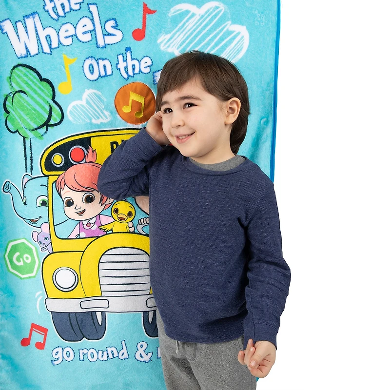 Nojo Toddler Musical Cocomelon Cocomelon Baby Blanket