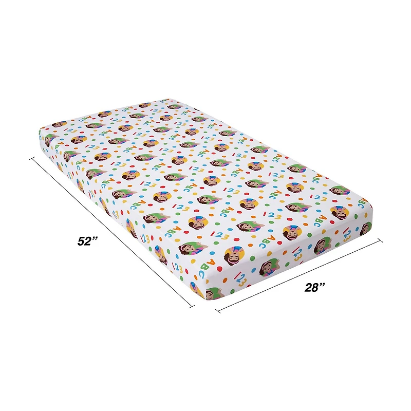 Nojo Ms Rachel 2-pc. Crib Sheet