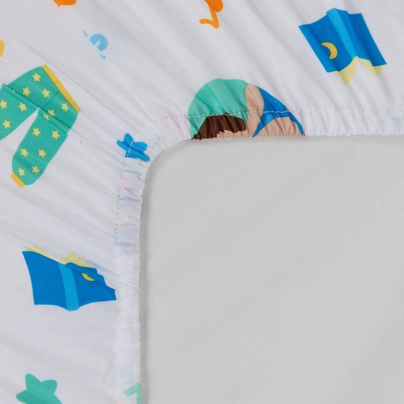Nojo Ms Rachel 2-pc. Crib Sheet