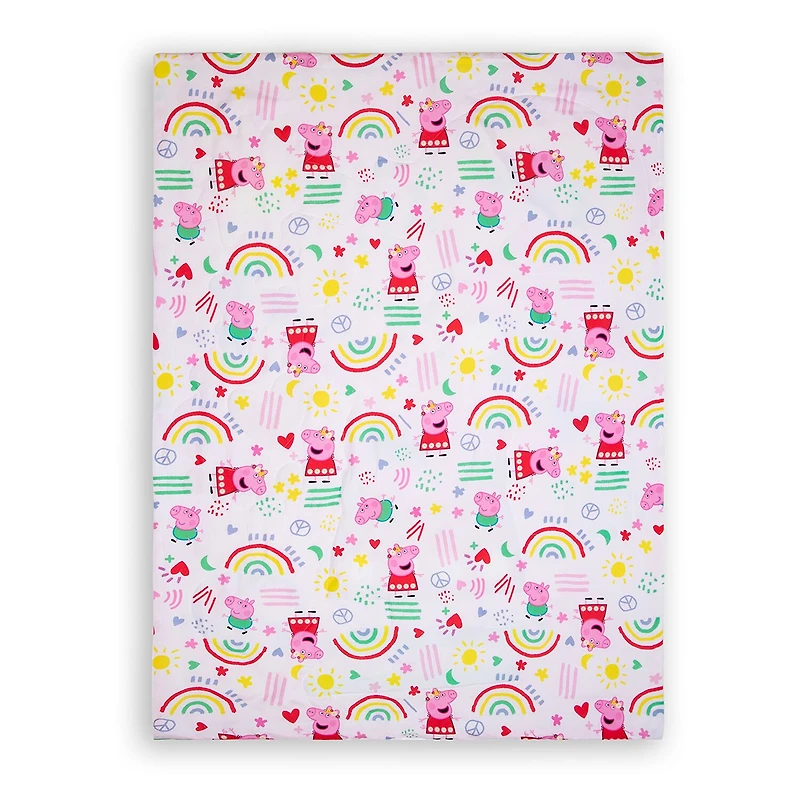 Nojo Peppa Pig 4-pc. Peppa Pig Toddler Bedding Set