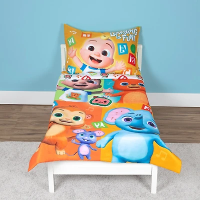 Nojo Cocomelon 4-pc. Cocomelon Toddler Bedding Set