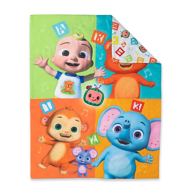 Nojo Cocomelon 4-pc. Cocomelon Toddler Bedding Set