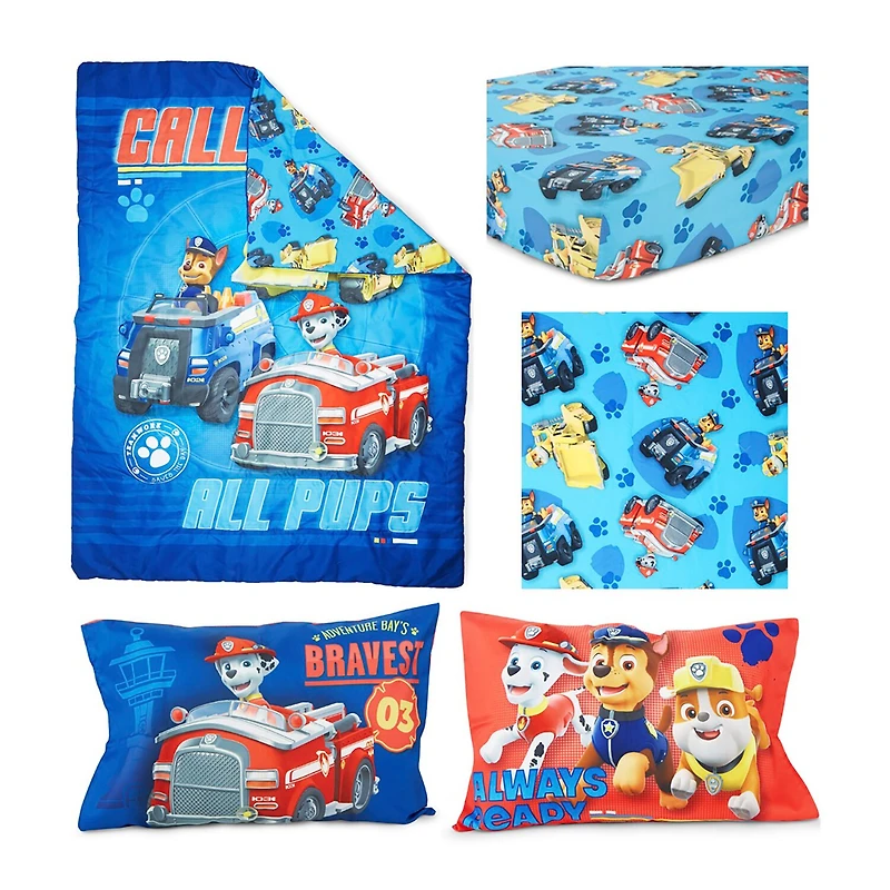 Stevens Baby Boom Paw Patrol 4-pc.Toddler Bedding Set