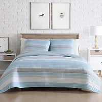 Beatrice Home Fashions Coralinn Quilt Set