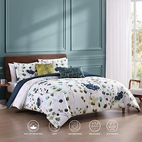Bebejan Abstract Vines 5-pc. Midweight Reversible Comforter Set