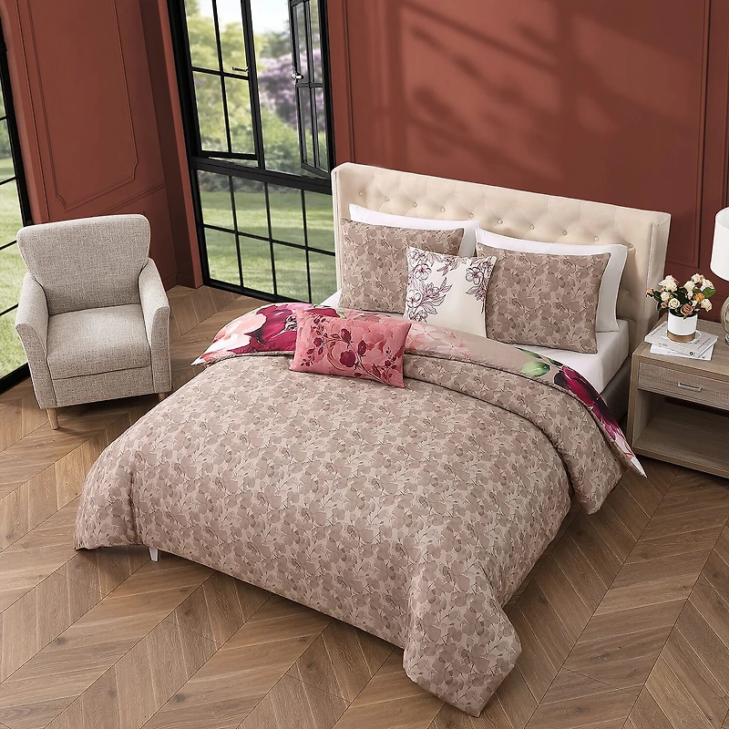 Bebejan Florence 5-pc. Midweight Reversible Comforter Set