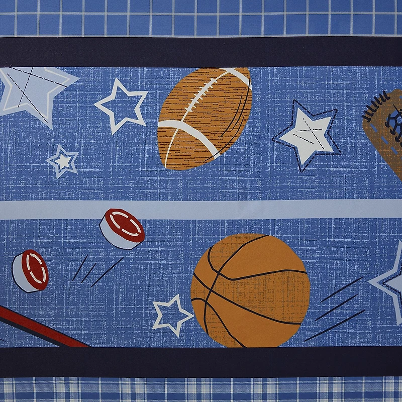 INK+IVY Kids All Star Sports Shower Curtain