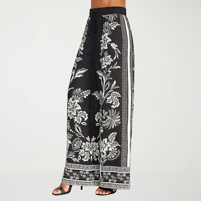 Premier Amour Womens Flare Pull-On Pant